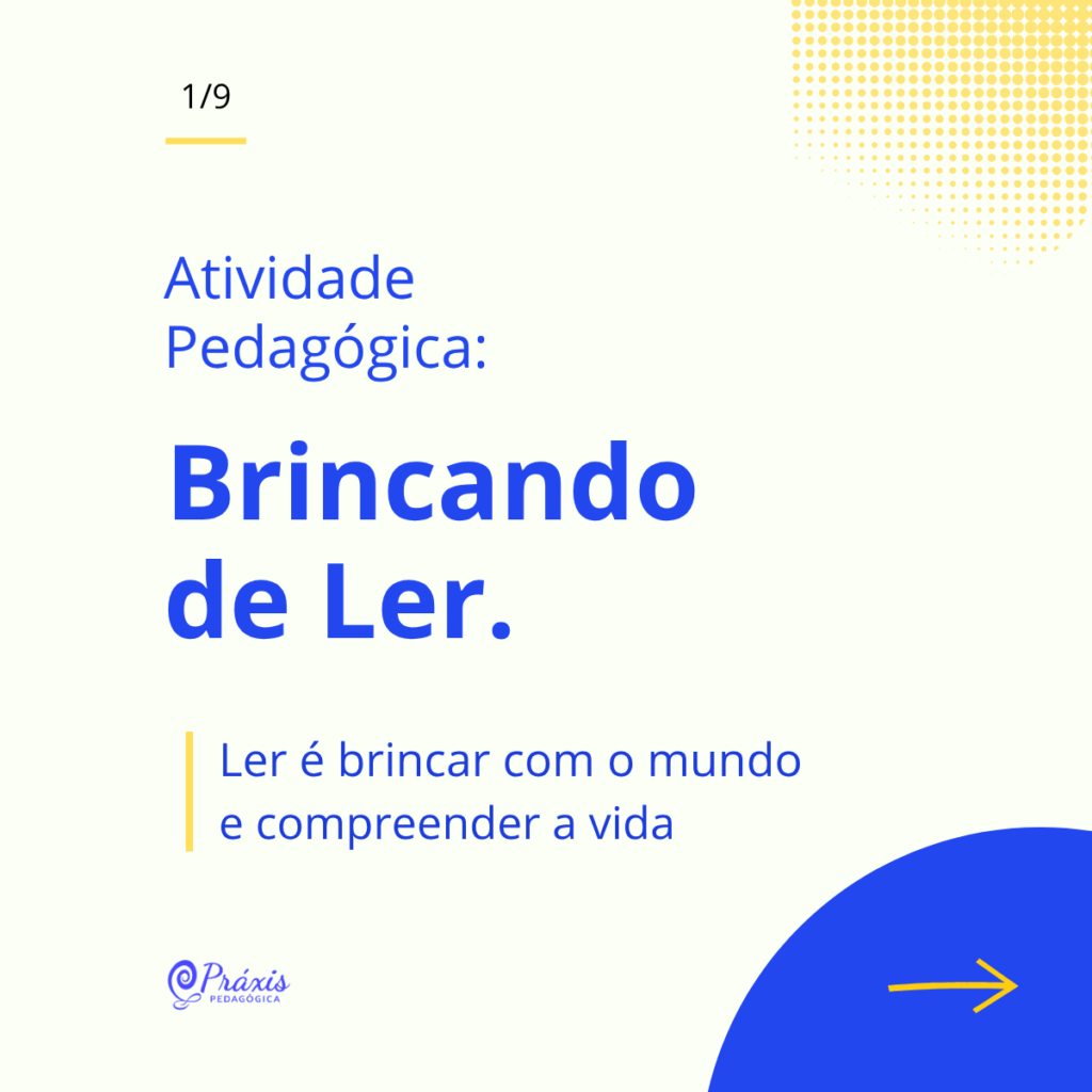 Brincando de Ler — slide 1 de 9